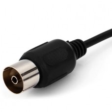 RF Τηλεόραση Θηλυκό σε MCX Αρσενικό RG174 για USB Τηλεόραση Δέκτης DVB-T (17cm) (Μαύρο) (OEM)