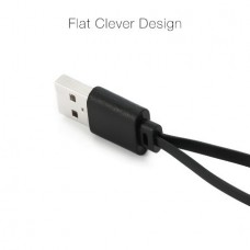 DIGOO DG-BB-2HC  Καλώδιο Τροφοδοσίας Πλατύ USB 2.0 Αρσενικό σε Διπλό USB 2.0 Micro Αρσενικό (5V) (1.0A) (30cm) (Μαύρο)