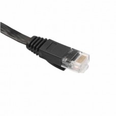 GOOBAY Καλώδιο Επίπεδο Ethernet Δικτύου CAT6 RJ45 (10m) (Μαύρο)