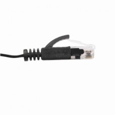 GOOBAY Καλώδιο Επίπεδο Ethernet Δικτύου CAT6 RJ45 (10m) (Μαύρο)