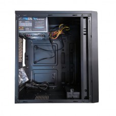 ALCATROZ FUTURA  N2000 Μεταλλικό Κουτί H/Y με Τροφοδοτικό 450W (Μαύρο)