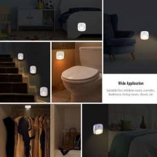 Έξυπνη  Λυχνία Αισθητήρα Νυκτός LED (Λευκό) (OEM)