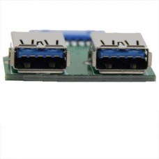 Μετατροπέας Προσαρμογέας PCB Επέκταση Κάρτας Εσωτερικό 20Pin Θηλυκό σε 2 USB 3.0 Hub A (ΟΕΜ)