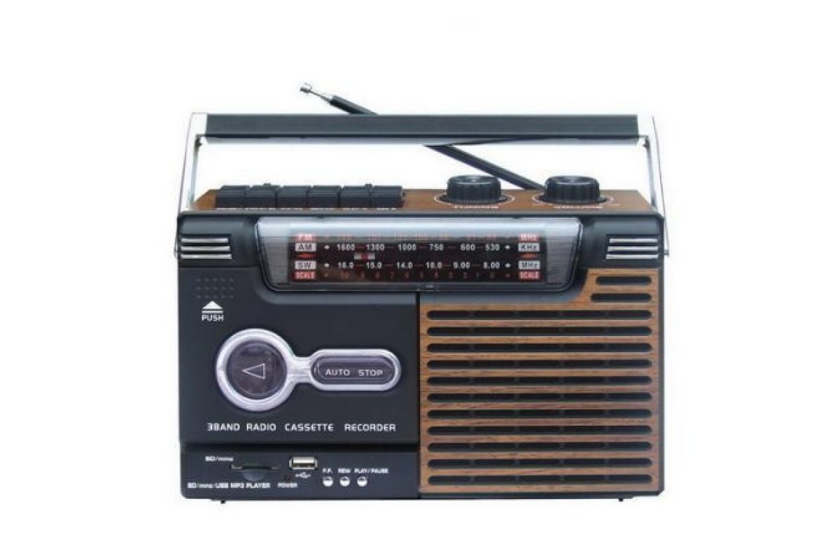 YUEGAN YG-333U Portable Retro Radio Cassette Recor...