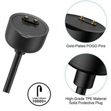 Καλώδιο Φόρτισης για Xiaomi Mi Band 5/6/7 (15cm) (Μαύρο) (OEM) 