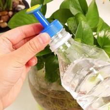 Πλαστικό Ακροφύσιο Ποτίσματος για Μπουκάλι Νερού με Στόμιο 3cm (Μπλε) ( ΟΕΜ)