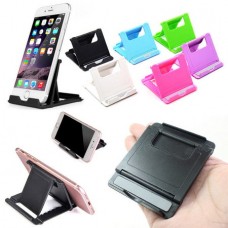 Αναδιπλούμενη Ρυθμιζόμενη Βάση για Smartphone Tablet (Ροζ) (OEM)