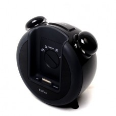 EDIFIER IF200 Plus  Ρετρό Ρολόι Ξυπνητήρι για iPod (Μαύρο) (BULK)