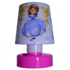 Επιτραπέζιο Παιδικό Φωτιστικό LED "Μικρές Πριγκίπισσες" με Ροζ Βάση (OEM)