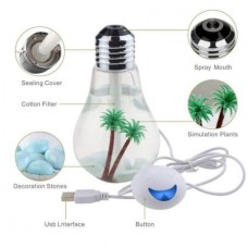 Διακοσμητικός Λαμπτήρας Υγραντήρας 400ml με LED Φωτισμό (Χρυσό Στόμιο) (ΟΕΜ)