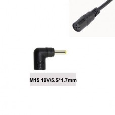 Βύσμα Αντικατάστασης M15 για Φορτιστή Laptop Acer Liteon (5.5 x 1.7mm) (19v) (OEM)