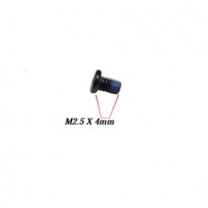 MTGATHER Βίδα για επισκευή Laptop M2.5*4mm (Επίπεδη Στρογγυλή Κεφαλή)  (CounterSunk) (20τμχ) (Μαύρο)