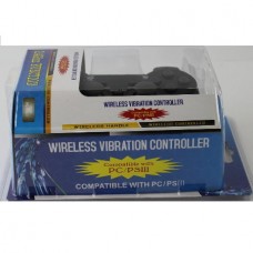 Ασύρματο  Χειριστήριο με Δόνηση για PS3 / PC (Μαύρο) (OEM)