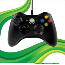 Ενσύρματο  Χειριστήριο με Δόνηση για XBOX 360 / PC (Μαύρο) (OEM)