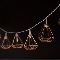 ENTAC ECL-LMF-10WW Χριστουγεννιάτικα Εσωτερικά Μεταλικά Αστέρια – Με Λειτουργία Μπαταρίας (Ζεστό Φωτισμός) (10Led)