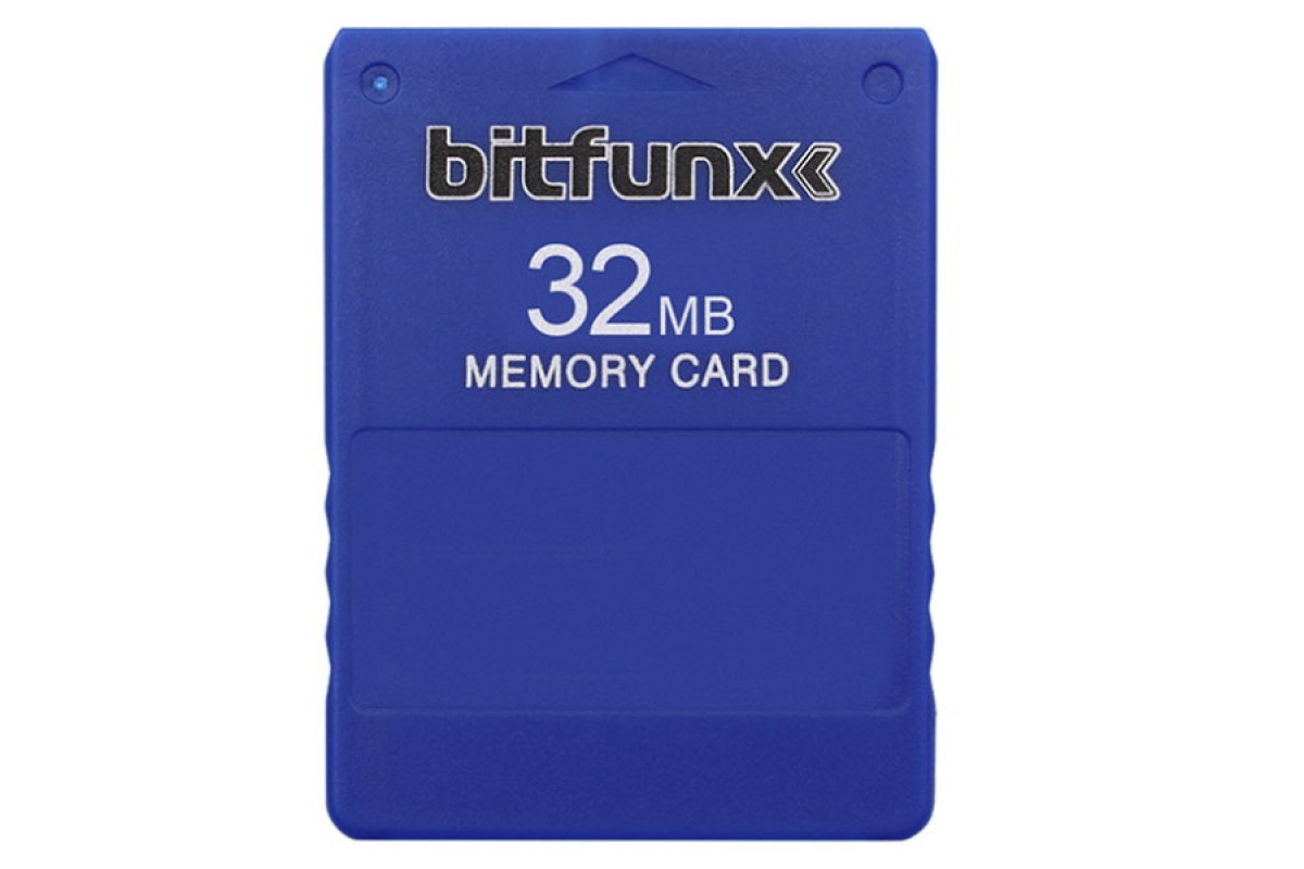 BITFUNX Memory Card for Sony PlayStation 2 PS2 McB...