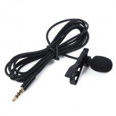 Mini Μικρόφωνο Με Ευθεία Σύνδεση (3,5”) (Μαύρο) (OEM)