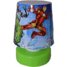 Επιτραπέζιο Παιδικό Φωτιστικό LED "Marvel" με Πράσινη Βάση (OEM)