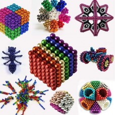 MAGCUBE Μαγνητικές Μπίλιες (216τμχ) (5.0mm) (Πολύχρωμες) 