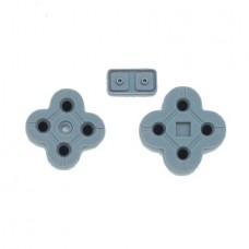 Αγώγιμα  Κουμπιά Σιλικόνης για Nintendo DS Lite (Γκρι) (OEM)