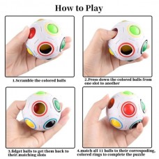 MAGIC BALL FT29C Αντιαγχολυτικό Μπαλάκι για Παιδιά & Ενήλικες (Πολύχρωμο)