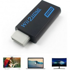 Μετατροπέας WII σε HDMI WII2HDMI FULL HD 1080P 3.5mm Audio Out H4I3 (Μαύρο) (OEM)