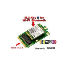 Προσαρμογέας Μετατροπέας M.2 NGFF σε Mini PCI-E για M.2 Wi-Fi Wlan Bluetooth Card I U5L2 (OEM)