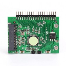 mSATA Mini PCI-E SSD Θηλυκό σε 5V 2.5" 44 Pin IDE Αρσενικό MSATA-44P-2.5IN-5V (ΟΕΜ)