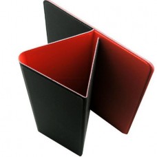 Universal Αναδιπλούμενη Πτυσσόμενη Θήκη για Tablet 7"-8'' (Μαύρο Κόκκινο) (OEM)