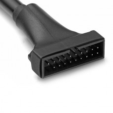 POWERTECH Μετατροπέας Καλώδιο USB 2.0 9 Pin σε USB 3.0 20 Pin (0.20m)