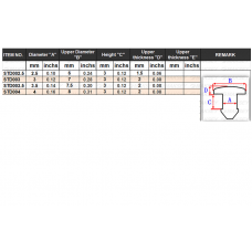 Προστατευτικό  Πώμα από Καουτσούκ Σιλικόνης Τύπου “T” (3.5mm) (10τμχ) (Μαύρο) (OEM)