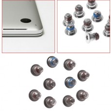 Βίδες Κάτω Καλύμματος για Macbook Pro Retina A1425 A1502 13.3”  A1398 15.4” (10τμχ) (OEM)