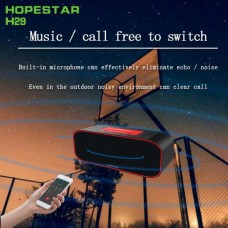 HOPESTAR H29  Ασύρματο Αδιάβροχο Ηχείο Bluetooth (IPX5) (5W) (Μαύρο Κόκκινο)