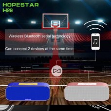HOPESTAR H29  Ασύρματο Αδιάβροχο Ηχείο Bluetooth (IPX5) (5W) (Μαύρο Κόκκινο)
