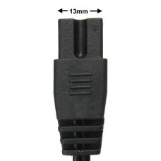 Καλώδιο  Σύνδεσης με Αναπτήρα Αυτοκινήτου για Μικρό Ψυγείο (2pin) (1.8m) (Μαύρο) (OEM)