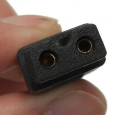 Καλώδιο  Σύνδεσης με Αναπτήρα Αυτοκινήτου για Μικρό Ψυγείο (2pin) (1.8m) (Μαύρο) (OEM)