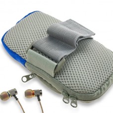 Θήκη Μπράτσου για Smartphone 6.1" & MP3 Players (Γκρι Μπλε) (OEM)