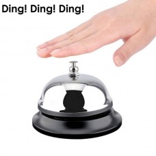 QJ125 Επιτραπέζιο Κουδούνι Υποδοχής (Ασημί) (OEM)