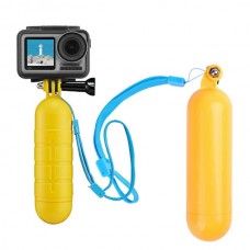 ALLOYSEED  Αδιάβροχη Πλωτή  Ράβδος Πλευστότητας για GoPro Hero 4S/4/3+/3/2/1 Sony Xiaomi Yi Κάμερα (Κίτρινο) (OEM)