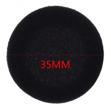 Σετ Ανταλλακτικά  Αφρώδη Μαξιλαράκια Για Ακουστικά Κεφαλής (35mm) (Μαύρο) (ΟΕΜ)