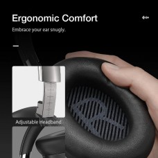 BLITZWOLF BW-HP5 Ασύρματα Bluetooth Ακουστικά με Ενεργή Ακύρωση Θορύβου ANC (Μαύρο)
