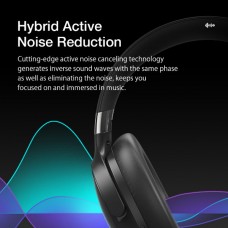BLITZWOLF BW-HP5 Ασύρματα Bluetooth Ακουστικά με Ενεργή Ακύρωση Θορύβου ANC (Μαύρο)