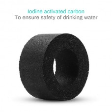 Αντιβακτηριακό Φορητό Μπουκάλι Νερού για Κατοικίδια με Φίλτρο Ενεργού Άνθρακα (350ml) (Ροζ) (OEM)