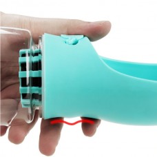 Αντιβακτηριακό Φορητό Μπουκάλι Νερού για Κατοικίδια με Φίλτρο Ενεργού Άνθρακα (350ml) (Ροζ) (OEM)