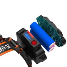 BIKIGHT XC88  Φακός Κεφαλής Μακρινής Εμβέλειας USB Επαναφορτιζόμενος (x8 LED)