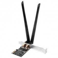 DIEWU TXA069 PCIe Κάρτα δικτύου Διπλής Συχνότητας 2.4 GHz/5.0 GHz  (10/100/1300Mbps) (5dBi)