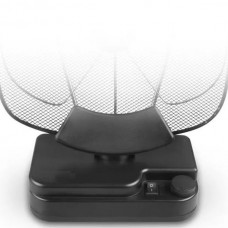 WA-467  Κεραία Τηλεόρασης Εσωτερικού Χώρου με Ενισχυτή (Ομοαξονικός) (36dB) (Μαύρο) (ΟΕΜ)