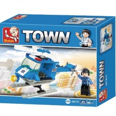 SLUBAN  Τουβλάκια Ελικόπτερο Αστυνομίας M38-B0175 (85τμχ)