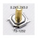 TS-1252 DIP Tact Μικροδιακόπτης 4 Pi...