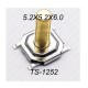 TS-1252 DIP Tact Μικροδιακόπτης 4 Pi...